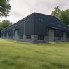 Buy cheap Large Span Prefab Steel Building Warehouse , Modern Commercial Metal Building Construction from wholesalers