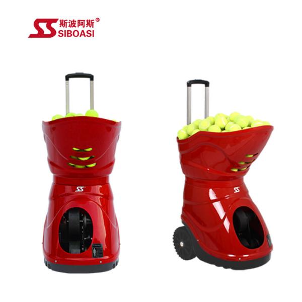 Buy cheap Siboasi W5 Red Tennis Ball Shooting Machine Indoor Outdoor from wholesalers