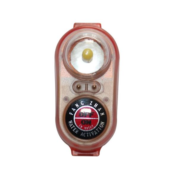 Buy cheap Water Activated Life Jacket Strobe Light Orange Color 0 . 5W 0 . 5mA from wholesalers