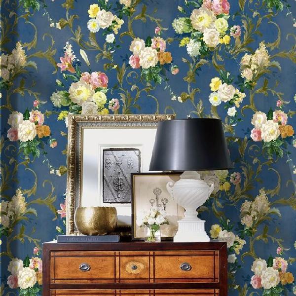 Buy cheap Modern Deep Embossed Vinyl PVC Resin Wallcovering Wallpaper 1060mm from wholesalers