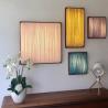 Buy cheap Nordic Style Bedside Wall Lamp Bedroom Background Wall Art Creative colour Wall Lamp(WH-OR-248) from wholesalers