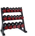 Strength Training Three Layer Dumbbell Rack Fitness Equipment Commercial