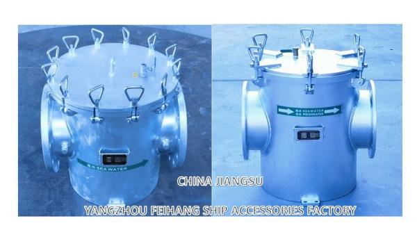AS250 CB/T497-2012 Marine Coarse Water Filters & Mairine Sea Water Strainer