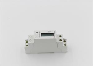Wholesale 120V/220V/230V Single Phase DIN Rail Smart KWH Energy Meter LCD display from china suppliers