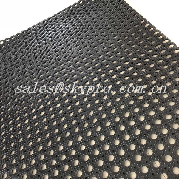 Buy cheap Waterproof Holes Hollow Interlock Rubber Kitchen Floor Mats 3/8”Or 5/8” from wholesalers