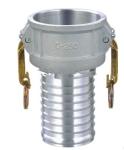 Buy cheap Aluminum Cam And Groove Coupling Camlock Type C Female Coupler Hose Shank from wholesalers