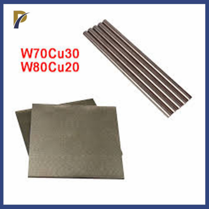 18.5g/Cm3 Density Tungsten Copper Alloy Rod Diameter 30mm For Electronic Industry