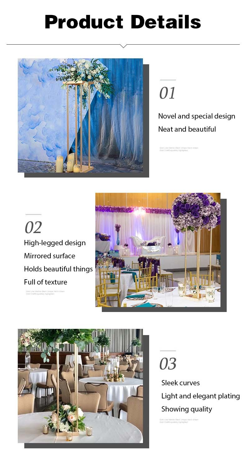 Durable Vertical Flower Rack For Indoor Home Decor And Wedding Floral Displays Elegant And Sturdy
