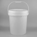 Empty Clear 5 Gallon Plastic Buckets Leak Proof With Custom Logo