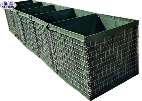 Buy cheap Collapsible Defensive Bastion Barriers Wall Galvanized Craft COC Certification from wholesalers
