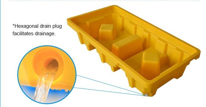 Standard Sizes HDPE Collapsible Plastic Pallet Box, Heavy Duty Industry Storage Use Collapsible Plastic Mega Bin