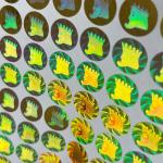 3D Printing Tamper Seal Stickers Hologram Sticker Label Carton Sealing