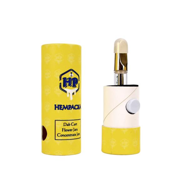 Buy cheap Biodegradable Child Resistant Paper Tube For Vape Cartridges Childproof Packaging from wholesalers