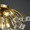 Buy cheap Modern colorful crystal ceiling chandeliers for bedroom living room round Gold ceiling lights(WH-CY-162) from wholesalers