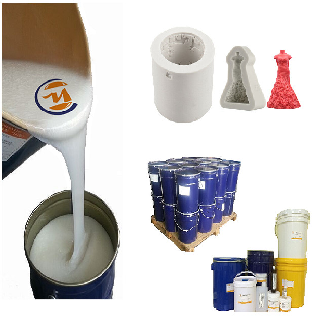 Low Viscosity 20 Shore A RTV2 Liquid Silicone Rubber For Mold Making