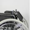 Buy cheap Drop Back Detachable Footrest Folding Steel Wheelchair Simple Storage Easy Transportation from wholesalers