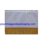 Aluminium packaging bag printed, heat seal pack foil bag for beverage 296ml