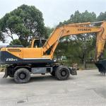 210W-9T Hyundai Wheel Excavator Used Hyundai Construction Equipment 21 Ton