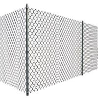 Buy cheap 20x20mm 40x40mm mesh opening 6 Foot high chain link fencing mesh product