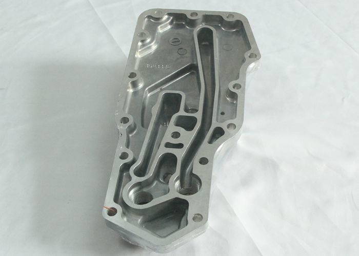 Metal Material Komatsu Excavator Spare Parts Oil Cooler Cover OEM / ODM Available