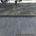 Fireproof Removable Office Nylon Modular Carpet Tiles 60X60CM
