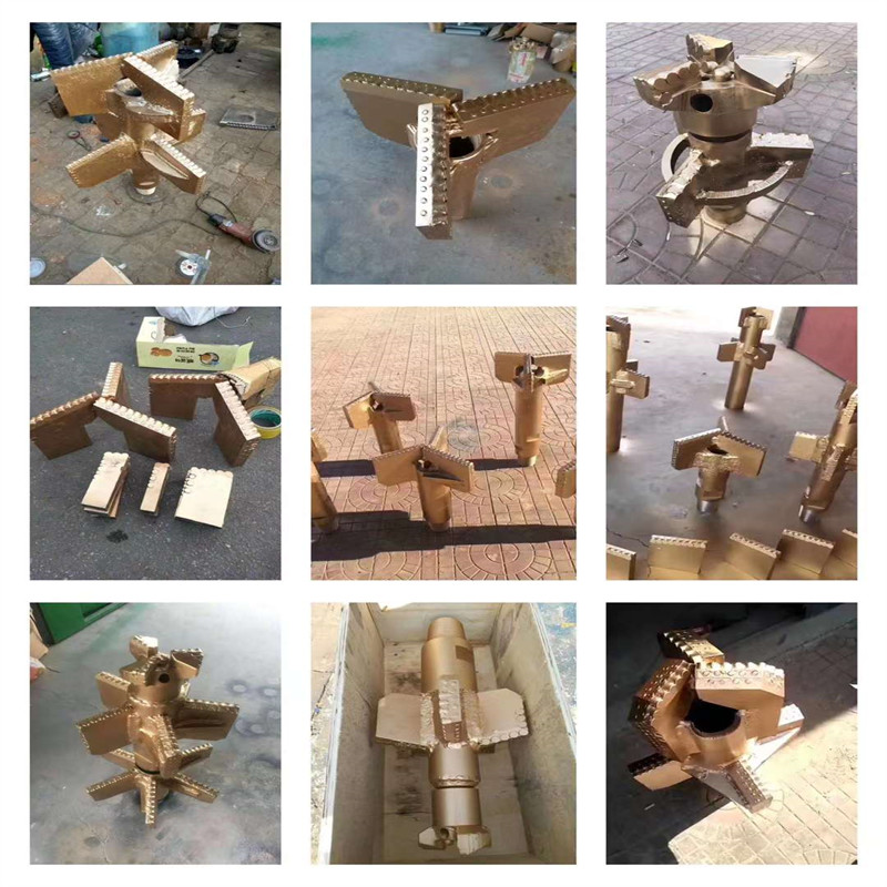 Three-Wing Conventional Scraper Bit High Wear-Resistant Water Well Drill Bit