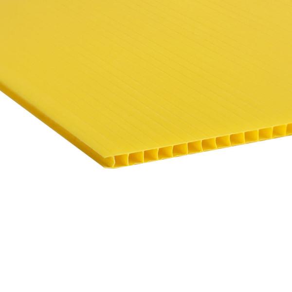 Buy cheap 4mm Twin Wall Polypropylene Sheet Double Wall Corrugated Plastic Sheets from wholesalers