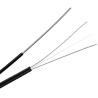 Buy cheap G657A G.652D 1 2 4Core FTTH Drop Cable Outdoor Optical Fiber from wholesalers