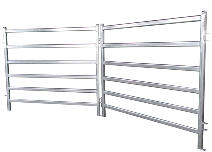 Galvanized Oval Tube Animal Fencing Panels For Cattles