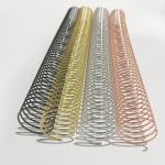 Buy cheap 1 1/2'' Colored Wire Spiral Binding Coil , Stationery Steel Spiral Binding from wholesalers