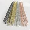 Buy cheap 1 1/2'' Colored Wire Spiral Binding Coil , Stationery Steel Spiral Binding from wholesalers