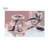 Buy cheap Cartoon 5 Year Olds Kids Swing Cars With Flashing Wheels Front Basket from wholesalers
