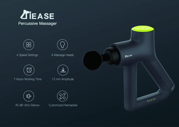 24V Li - Ion Cordless Body Massager Machine Noise Free IEase Wireless For