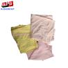 Buy cheap No Metal Mixed Color 95% Cotton Industrial Wiping Rags 35*35cm from wholesalers