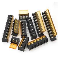 Buy cheap 9.5mm / 0.375" Barrier Screw Terminal Blocks Side Pin Mounting product