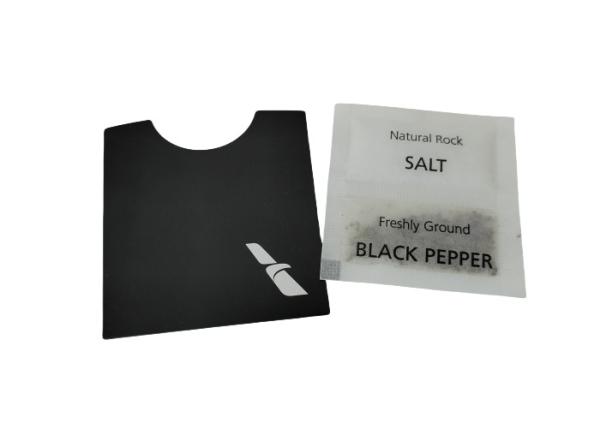 Buy cheap Salt Pepper Sachet In Wrapper , Salt Pepper Twin Pack Wrapped Coated from wholesalers