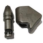 Piling Works Heat Treatment C31HD Bullet Teeth For Augers
