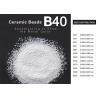 Buy cheap Ceramic media B40 high cost effective recyclable for 70-90 cycles from wholesalers