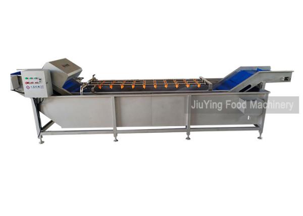 Custom Made Vegetable Fruit Washing Machine For Commercial / Cabbage Cleaning