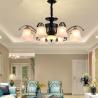 Buy cheap Wrought iron and glass chandelier for home lighting fixtures (WH-CI-99) from wholesalers