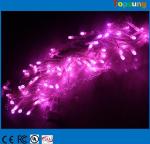 Durable purple christmas led outdoor 24v 10meter