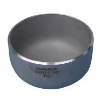 Buy cheap Black Painting Pipe Fittings Cap Sch40 Steel Pipe Caps Sealing Surface product