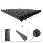 2 Meters Pleated Filter Bags , BHA Cement Anti Static Industrial Filter Bags
