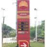 Buy cheap 13'' Bright White Waterproof LED Gas Price Signs With RF Remote Control from wholesalers