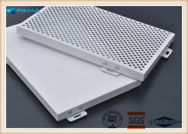 Fire Resistant Custom Aluminum Plate Perforated Aluminum Panels Erosion