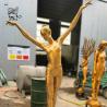 Buy cheap Bronze Garden Fountain Brass Dancer Fairy Sculpture Life Size from wholesalers
