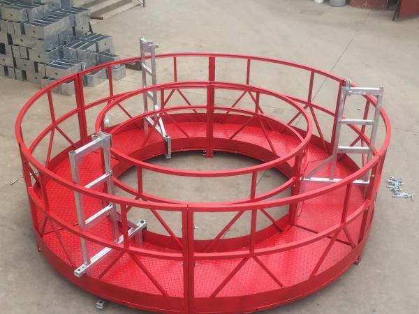 Buy cheap 630KG suspended platform , zlp800 building maintenance gondola , chimney cleaning cradle from wholesalers