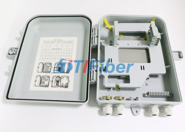 Buy cheap LC SC FC ST Fiber Pigtails Fiber Optic Distribution Box 24 Port from wholesalers