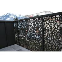 Buy cheap Powder Coated Decorative Outdoor metal screen Villa Garden Aluminum panel product