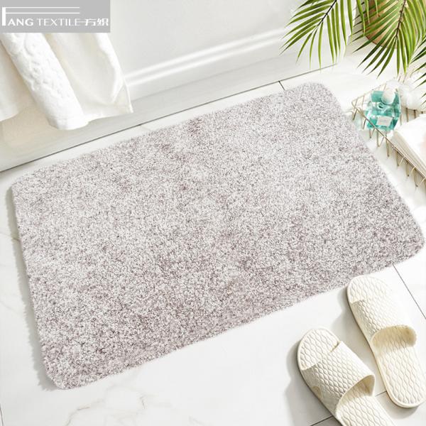 Buy cheap BSCI Shaggy Water Uptake Microfiber Tafts Bath Mats With High Density from wholesalers